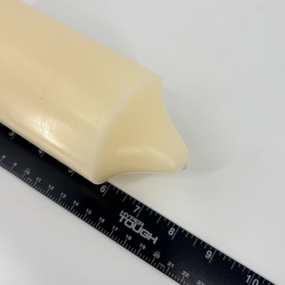 Partylite S37164 Almond Biscotti 3" X 7" Bell Top Pillar Candle - Picture 9 of 9